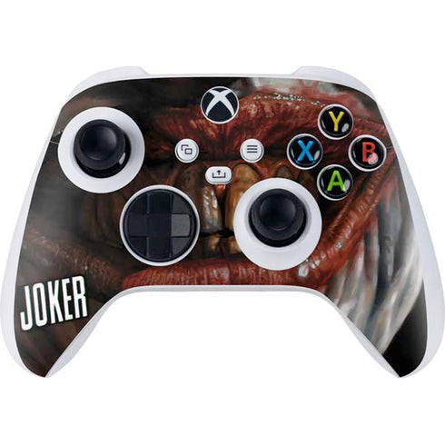 DC Comics Joker Graphic Novel Cover 2008 Art by Lee Bermejo Xbox Series S Controller Skin