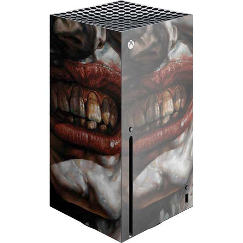 DC Comics Joker Graphic Novel Cover 2008 Art by Lee Bermejo Xbox Series X Console Skin