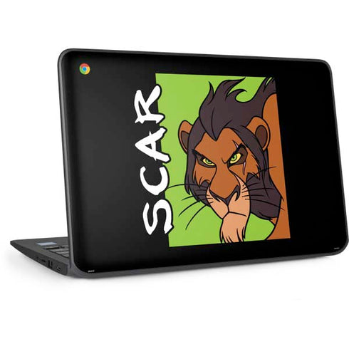 Disney Villains Scar HP Chromebook Skin