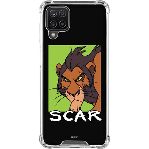 Disney Villains Scar Galaxy A12 Clear Case