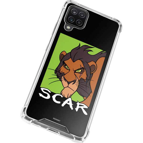 Disney Villains Scar Galaxy A12 Clear Case