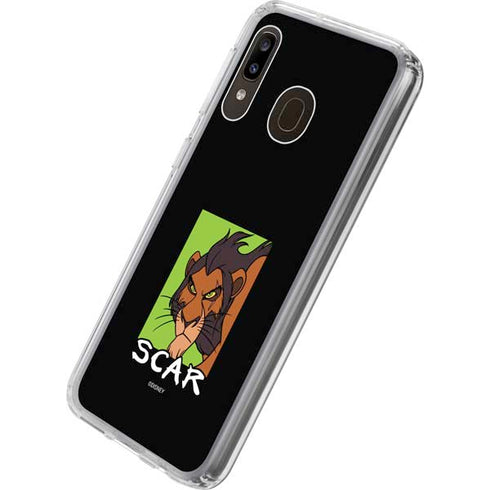 Disney Villains Scar Galaxy A20 Clear Case