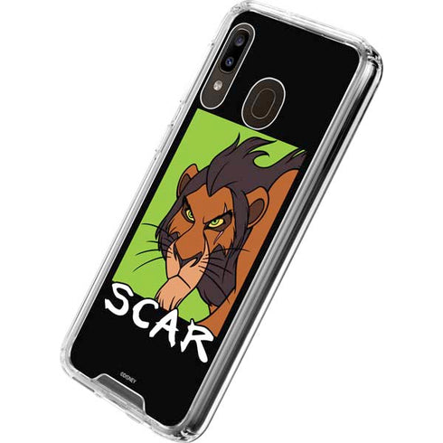 Disney Villains Scar Galaxy A30 Clear Case