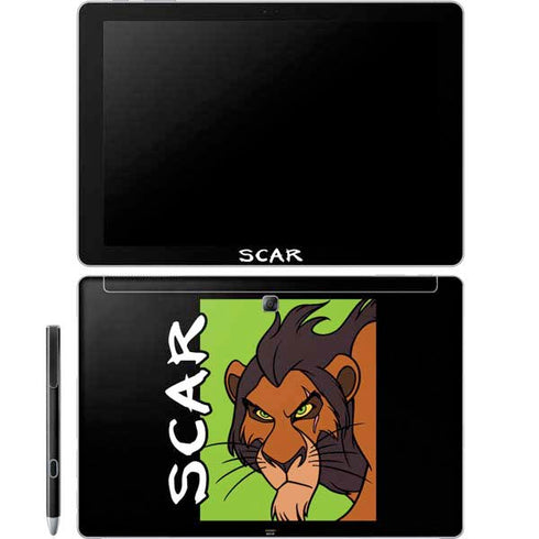 Disney Villains Scar Galaxy Book 12in Skin