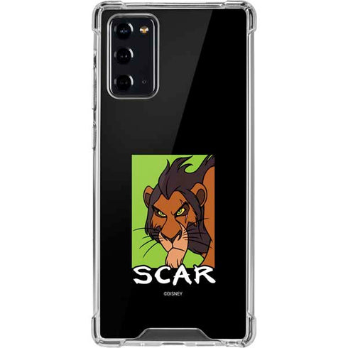 Disney Villains Scar Galaxy Note20 5G Clear Case