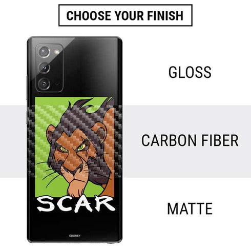 Disney Villains Scar Galaxy Note20 5G Skin