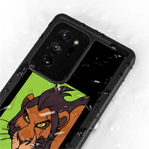 Disney Villains Scar Galaxy Note20 Ultra 5G Waterproof Case