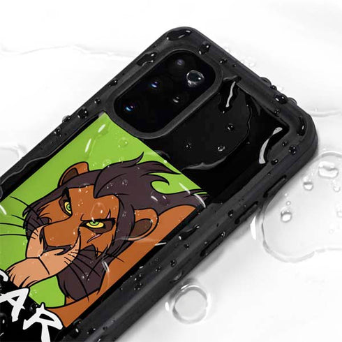 Disney Villains Scar Galaxy S20 Plus Waterproof Case