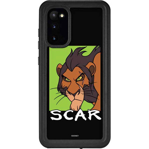 Disney Villains Scar Galaxy S20 Waterproof Case