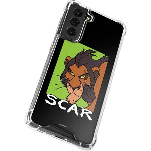 Disney Villains Scar Galaxy S21 FE Clear Case