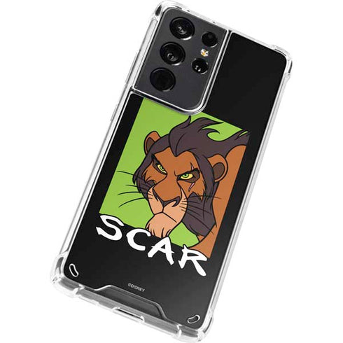 Disney Villains Scar Galaxy S21 Ultra 5G Clear Case
