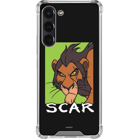 Disney Villains Scar Galaxy S23 Plus Clear Case