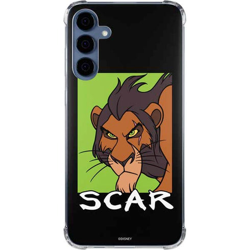 Disney Villains Scar Galaxy S24 Clear Case