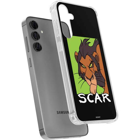 Disney Villains Scar Galaxy S24 Plus Clear Case