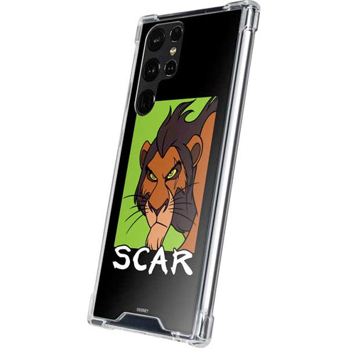 Disney Villains Scar Galaxy S24 Ultra Clear Case
