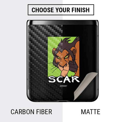 Disney Villains Scar Galaxy Z Flip Skin