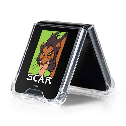 Disney Villains Scar Galaxy Z Flip5 5G Clear Case