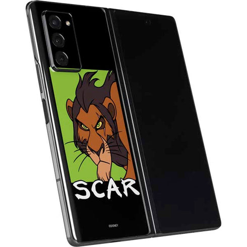 Disney Villains Scar Galaxy Z Fold2 5G Skin