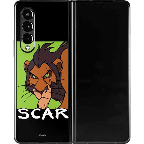 Disney Villains Scar Galaxy Z Fold3 5G Skin