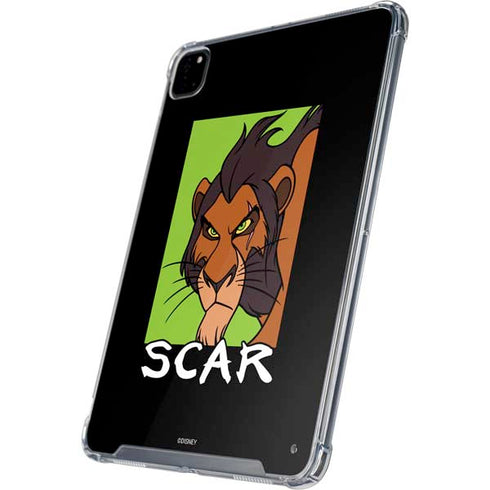 Disney Villains Scar iPad Pro 12.9in (2020) Clear Case