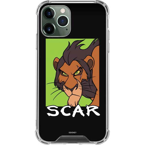 Disney Villains Scar iPhone 11 Pro Max Clear Case