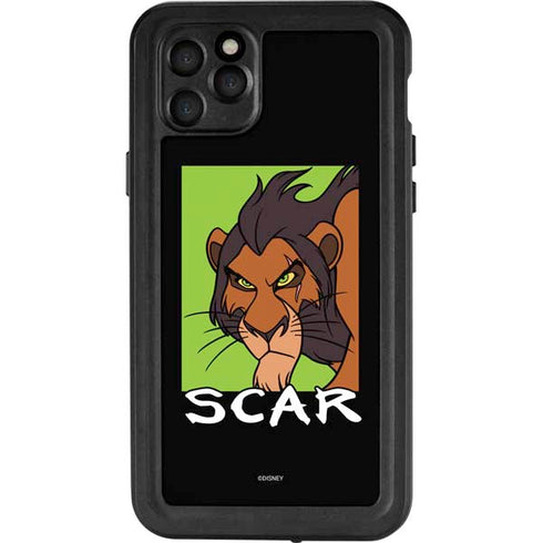 Disney Villains Scar iPhone 11 Pro Max Waterproof Case