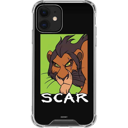 Disney Villains Scar iPhone 12 Clear Case