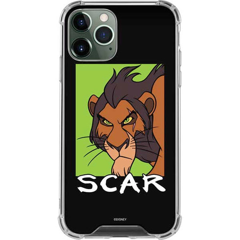 Disney Villains Scar iPhone 12 Pro Max Clear Case