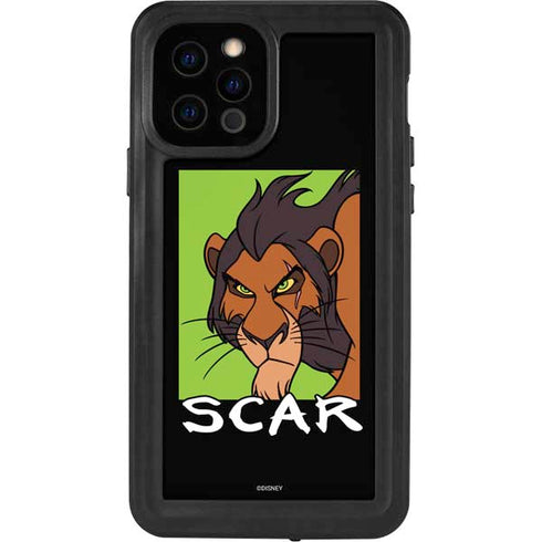 Disney Villains Scar iPhone 12 Pro Waterproof Case