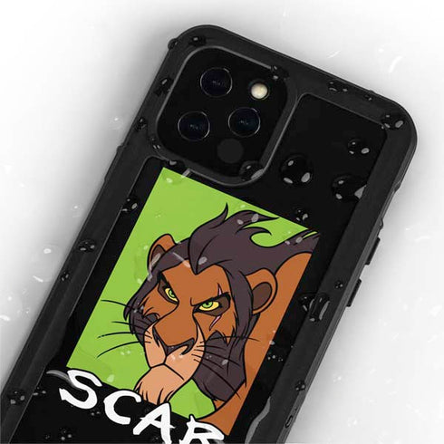 Disney Villains Scar iPhone 12 Pro Waterproof Case