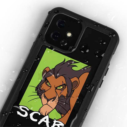 Disney Villains Scar iPhone 12 Waterproof Case