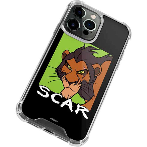 Disney Villains Scar iPhone 13 Pro Clear Case