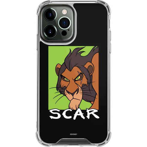 Disney Villains Scar iPhone 13 Pro Max Clear Case