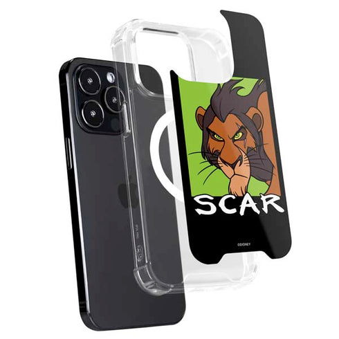 Disney Villains Scar iPhone 15 Pro MagSafe Case