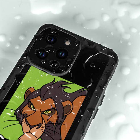 Disney Villains Scar iPhone 14 Pro Max Waterproof Case