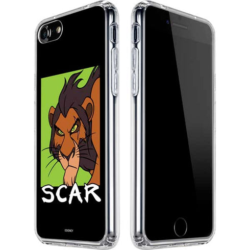 Disney Villains Scar iPhone SE (2nd & 3rd Gen) Clear Case
