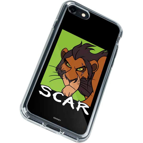 Disney Villains Scar iPhone SE (2nd & 3rd Gen) Clear Case