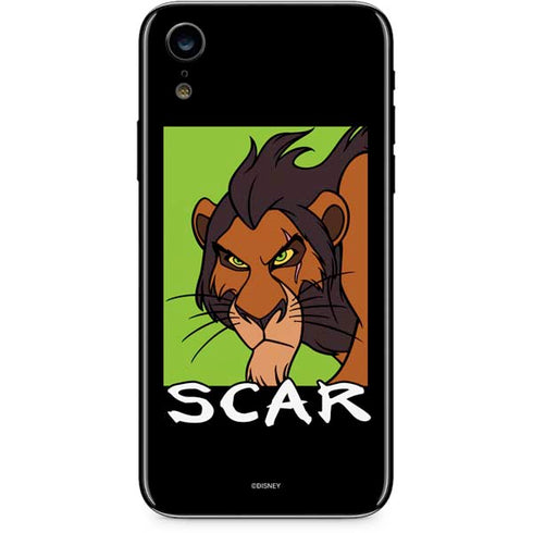Disney Villains Scar iPhone XR Skin