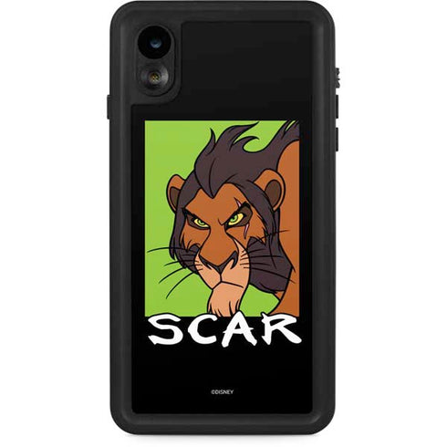Disney Villains Scar iPhone XR Waterproof Case
