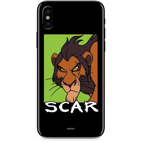 Disney Villains Scar iPhone XS Skin