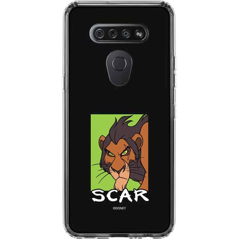 Disney Villains Scar LG K51/Q51 Clear Case