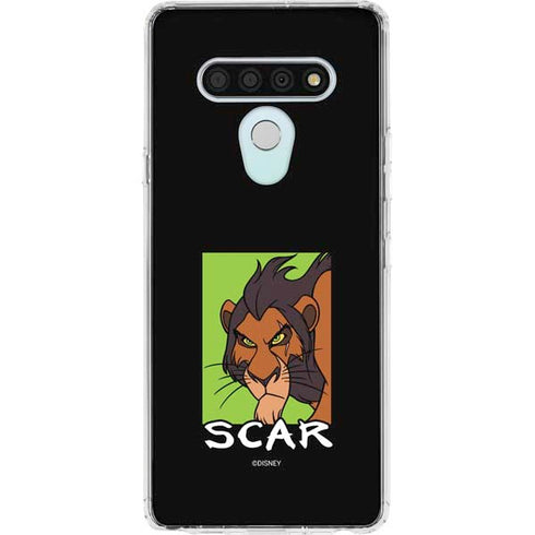 Disney Villains Scar LG Stylo 6 Clear Case