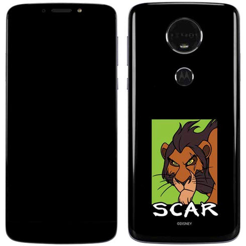 Disney Villains Scar Moto E5 Plus Skin