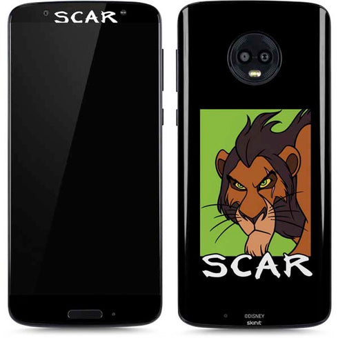Disney Villains Scar Moto G6 Skin