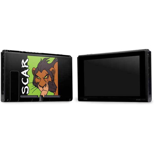 Disney Villains Scar Nintendo Switch Bundle Skin