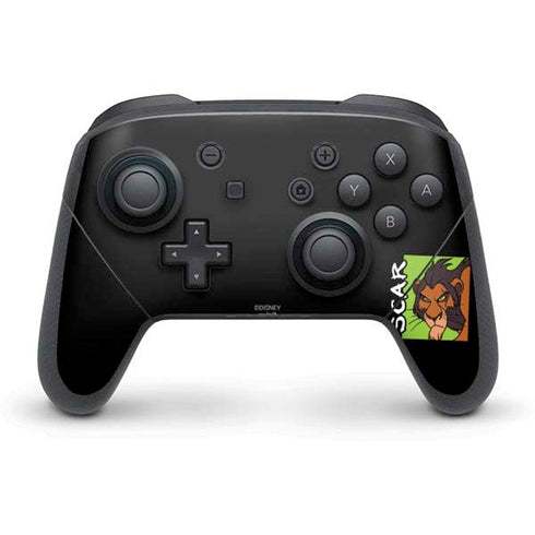 Disney Villains Scar Nintendo Switch Pro Controller Skin