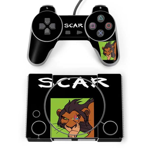 Disney Villains Scar PlayStation Classic Bundle Skin