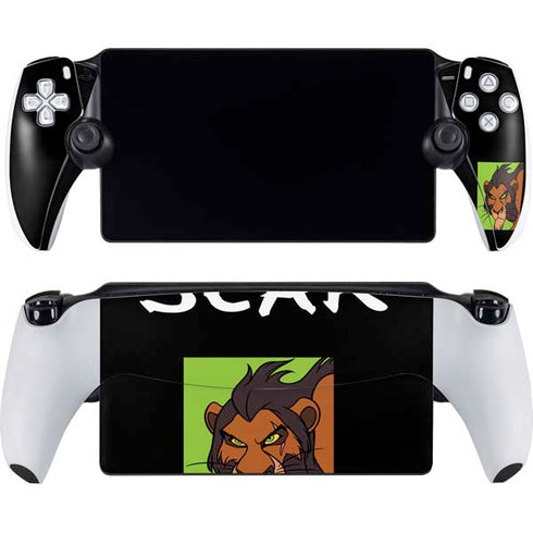 Disney Villains Scar PlayStation Portal Remote Player Skin