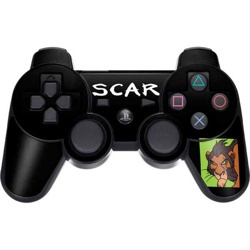 Disney Villains Scar PS3 Dual Shock wireless controller Skin
