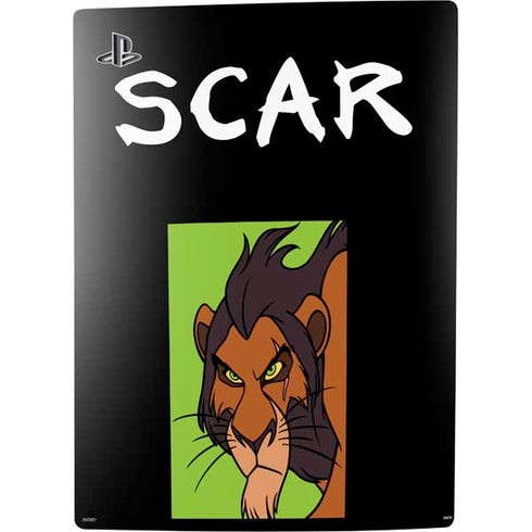 Disney Villains Scar PS5 Digital Edition Console Skin